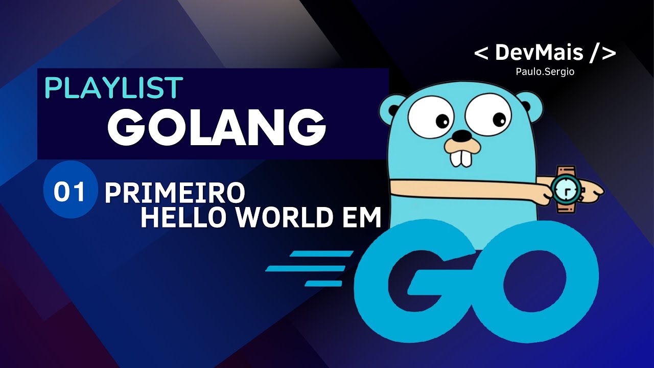 Introdução a base da linguagem - Criando o primeiro "Hello World"