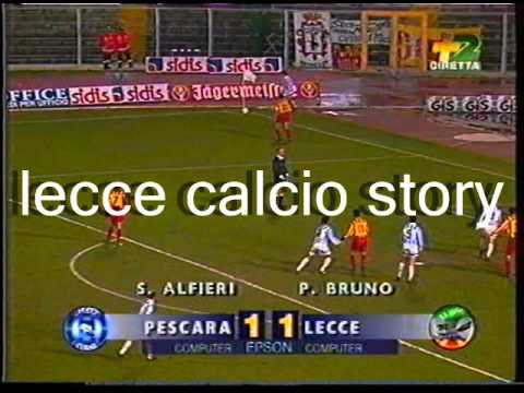 Pescara-LECCE 2 a 1 del 14 gennaio 1995 (telecronaca secondo tempo)