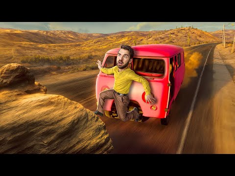 ВЕСЁЛАЯ ПОЕЗДКА НА ФУРГОНЧИКЕ в Drive Beyond Horizons