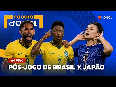 BRASIL 2X1 JAPÃO: LIVE PÓS-JOGO DO NA CARA D'oGOL