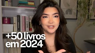 Eu li +50 livros em 2024 | O que você deve e não deve fazer