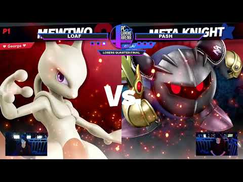PCGA Ultimate Weekly #25 - Loaf (Mewtwo) VS Pash (Meta Knight) - Losers Quarter-Final