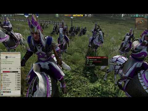 Total War Warhammer II Tomb Kings Versus High Elves bloody battle 4k