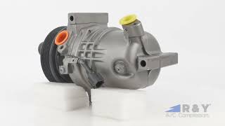 Watch our 360° video — see this A/C Compressor from every angle