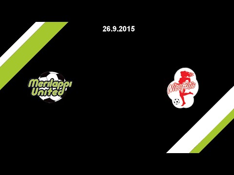 Merilappi United - NiceFutis, 26.9.2015