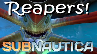Subnautica - Reaper Leviathan Hunting!