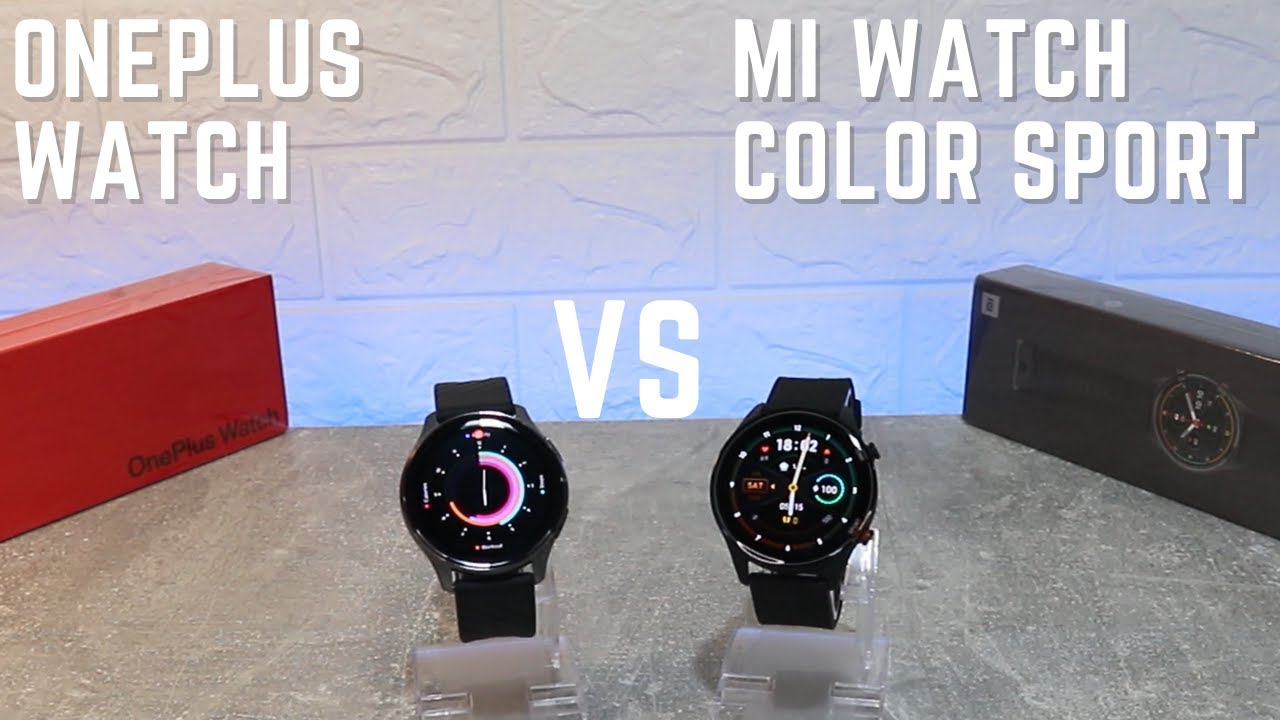 Mi Watch Color Sport VS OnePlus Watch which one is better and why?