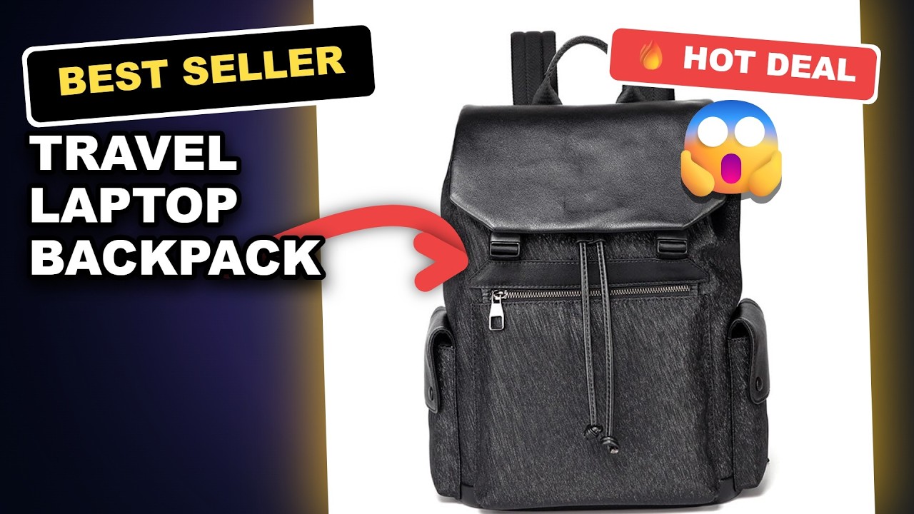 Travel Laptop Backpack Tested: Is This Worth the Hype for Work & Travel? review video