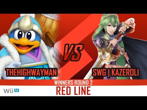 Red Line Smash Week 21 - TheHighwayMan (Dedede / Fox) Vs. SWG | Kaze (Lucina /Ryu)