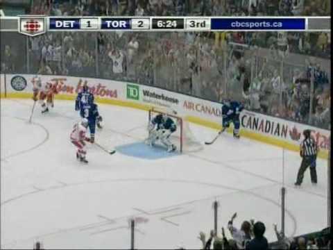 Jonas gustavsson amazing save vs Detroit red wings