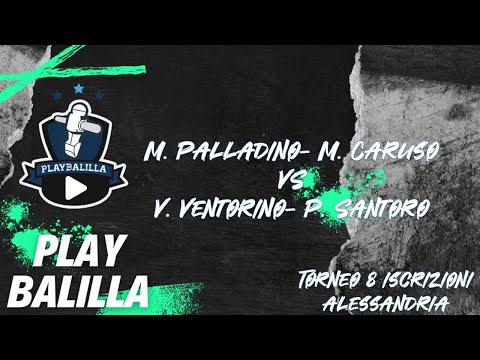 M. Palladino- M. Caruso VS V. Ventorino- P. Santoro Torneo 8 iscrizioni Alessandria