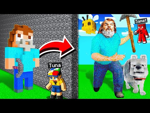 I TROLLED MY FRIEND WITH MINECRAFT MOVIE CHARACTERS IN A BUILDING BATTLE!! 💎⛏️ - Minecraft