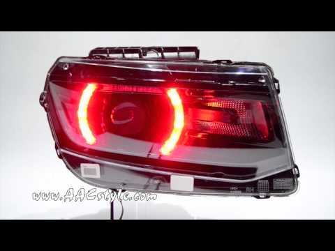 2014-2015 Camaro RS ColorSHIFT Halo Kit Demo