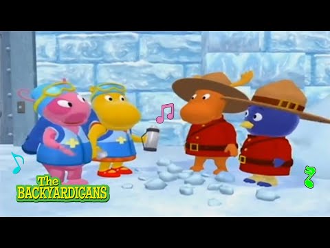 Backyardigans - Tus Amiguitos del Jardín - El fuerte de nieve Ep.4 (Canciones)