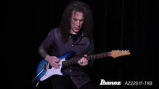 Video thumbnail for Ibanez AZ Standard AZ22S1F by Stefano Xotta