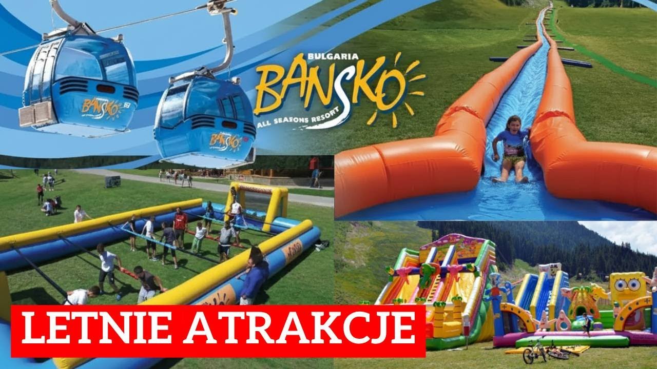 Jedziemy w góry Bułgarii - kolejka gondolowa w Ban...