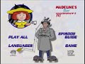 Inspector Gadget DVD Menu Madeline S Best Manners 2002
