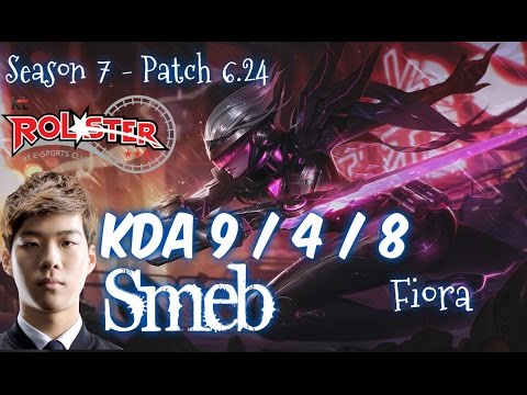 KT Smeb FIORA vs KLED Top - Patch 6.24 KR Ranked