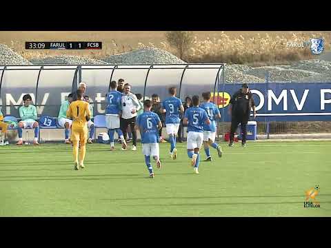 Rezumat, Liga Elitelor U17, Etapa 2 Play-OFF, 2023/2024: Farul U17 - FCSB U17 1-2 (05.11.2023)
