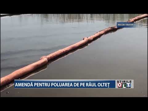 AMENDA PENTRU POLUAREA DE PE RAUL OLTET 1904
