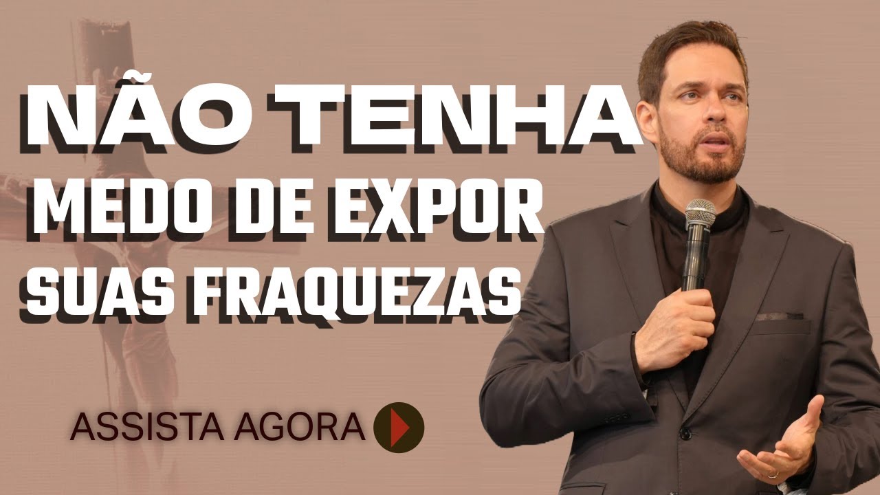 Não tenha medo de expor as suas fraquezas! - Padre Adriano Zandoná 15/03/2025