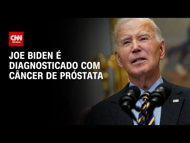 Biden é diagnosticado com “forma agressiva” de câncer de próstata | AGORA CNN