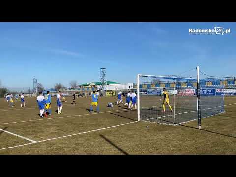 Skrót I połowy RKS Radomsko - Orkan Buczek. 12.03.2022