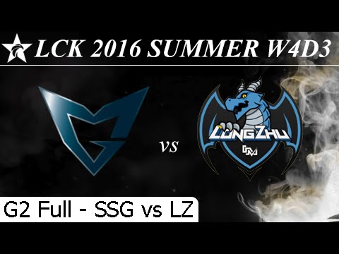 SSG vs LZ Game 2 Full + Total Damage - LCK Summer 2016 W4D3M4 Samsung Galaxy vs Longzhu