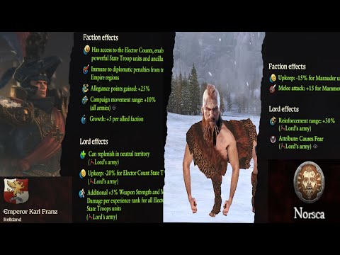 Other Warhammer1 Legendary Lords in Total war Warhammer3 : VS Norsca :