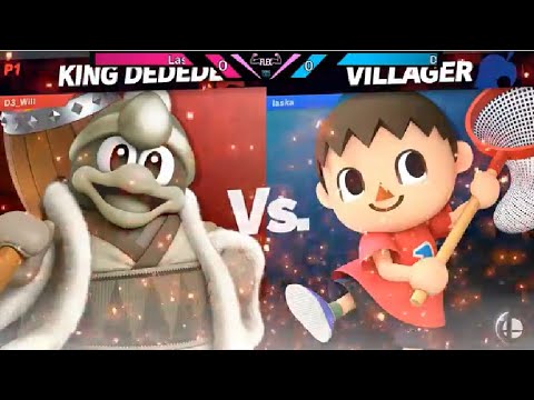 FLEX #6 Smash Ultimate - D3_Will (Dedede) vs. Laska (Villager) Losers Semis