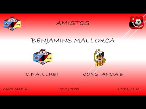 AMISTOS TEMPORADA 22-23 - C.D.A LLUBI - CONSTANCIA B (Partit complet)