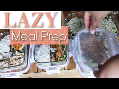 30 Minute Meal Prep for Weight Loss | LAZY Meal Prep Ideas
