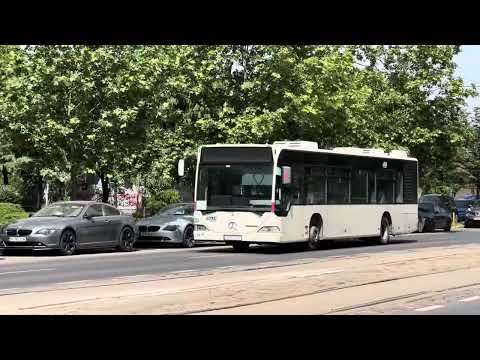 Autobuzul MBC €3 #4528 tranzitând Bd. Basarabia pe Linia 640