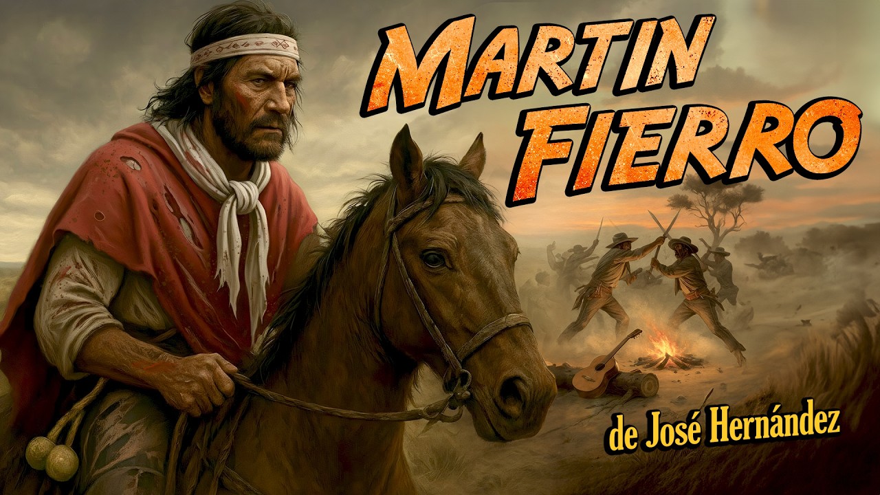 🧉 AUDIOLIBRO Martín Fierro | de José Hernández | COMPLETO en español latino (voz humana real)