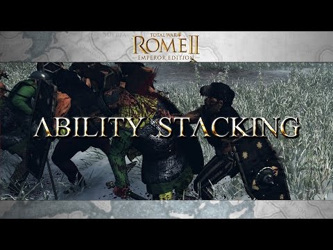 Total War : Rome II Mechanics: Stacking Abilities : Fast Charge, Pride, Frenzy, Headhunt, Berzerk