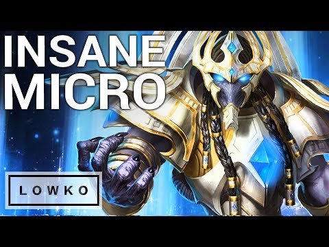StarCraft 2: INSANE PROTOSS MICRO!