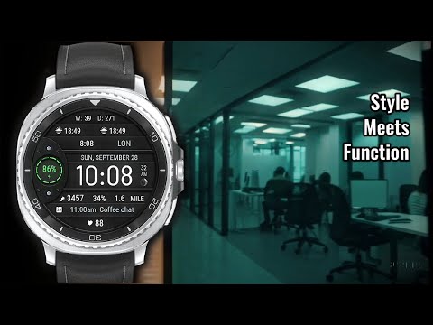VF01 Digital Watch Face video thumbnail