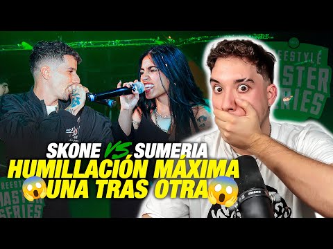 🤯 LE HIZO UN DESTROZO A SUMERIA 😱 SKONE VS SUMERIA -  FMS MÉXICO J01 KAPO 013