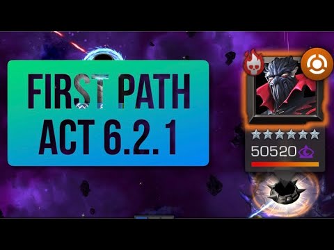 Act 6.2.1 - First Path vs Cable, Colossus, Juggernaut, Deadpool, Domino, Symbiote Supreme | MCOC