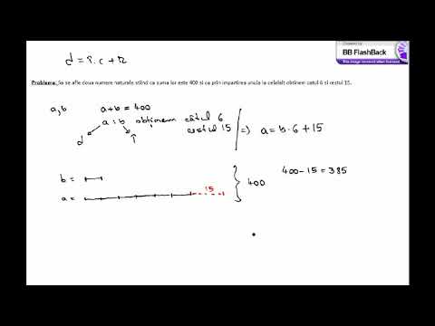 Teorema impartirii cu rest   probleme rezolvate