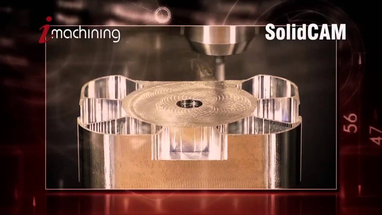 CNC Software - iMachining Aerospace Part - SolidCAM iMachining