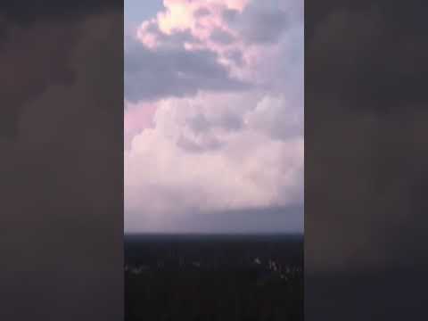 Can you spot the lightning in the reflection off the lake?#beutifull #drone #greatview