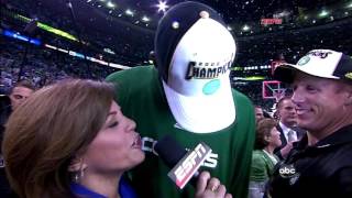 Throwback: Kevin Garnett&#39;s &quot;Anything Is Possible&quot; interview after winning the championship