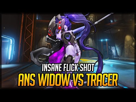 ANS Widowmaker VS Dalton Tracer - Insane Flick Shot With Widowmaker