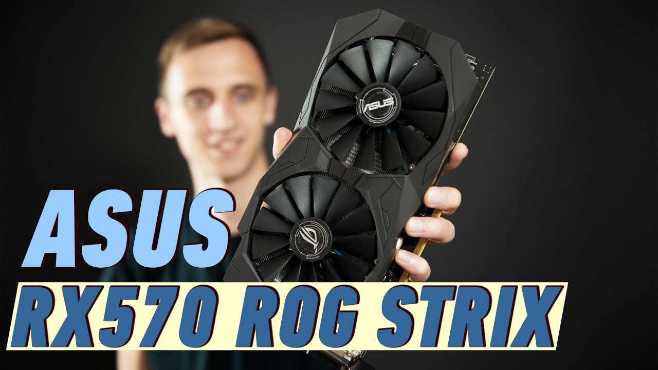 Видеокарта Asus PCI-E ROG-STRIX-RX570-4G-GAMING AMD Radeon RX 570 4096Mb 256bit GDDR5 1244/7000 DVIx2/HDMIx1/DPx1/HDCP Ret