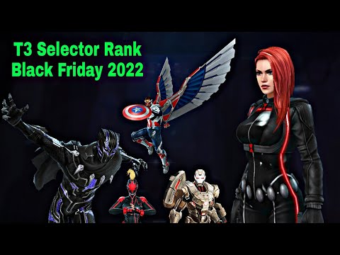 T3 Selector Rank Special Tips From Black Friday 2022 Tokens Event - Marvel Future Fight