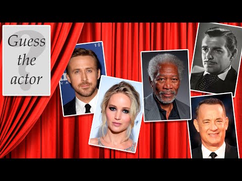 Hollywood Actors: Quiz, Game Video