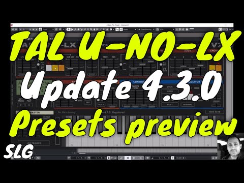 TAL U-NO-LX-V2 | Update 4.3.0 | Presets preview