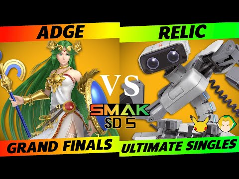 SMAK-SD5 Grand Finals - Adge (Palutena) vs. Relic (R.O.B., Young Link, Pikachu) - SSBU
