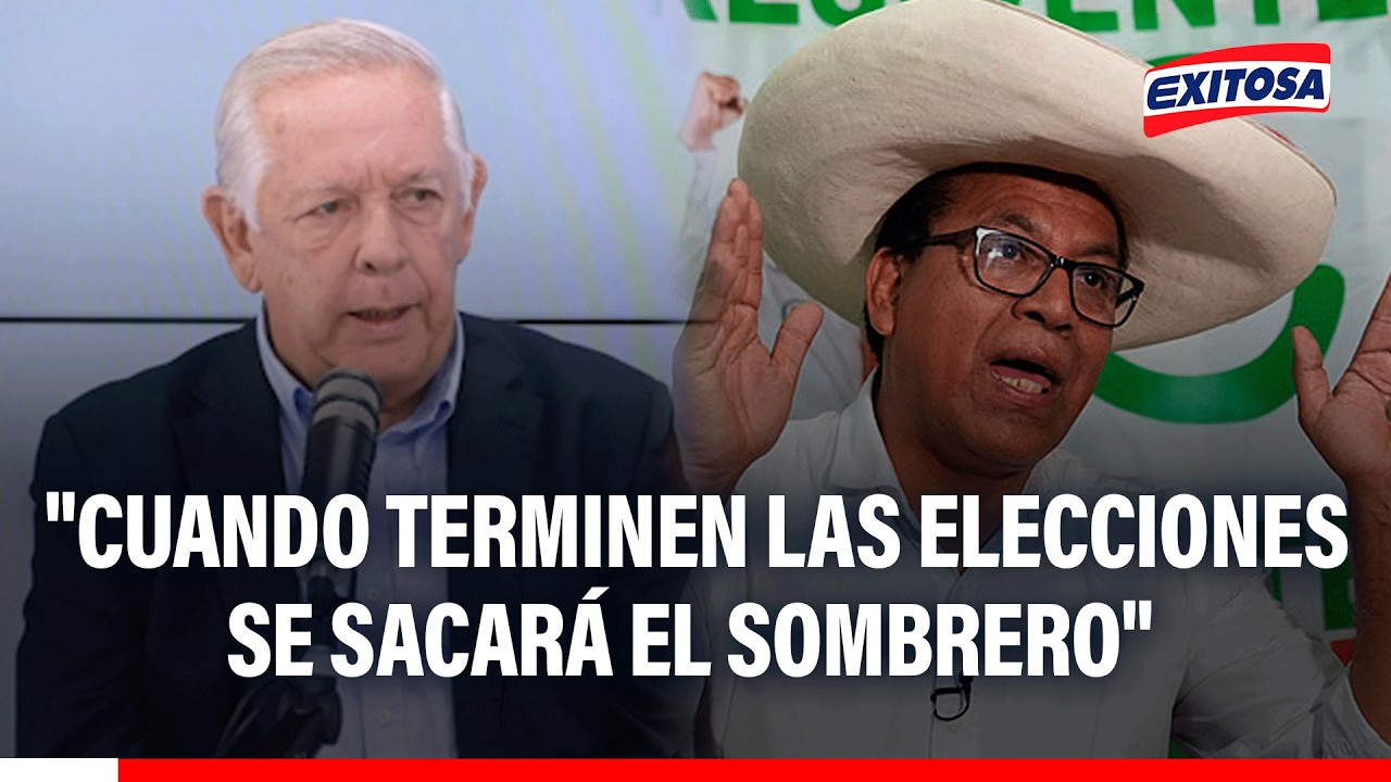 🔴🔵Javier Cipriani critica a Roberto Sánchez: "Cuando terminen las elecciones se sacará el sombrero"